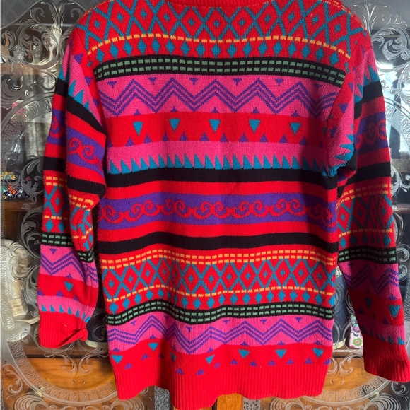 Neiman Marcus Cashmere Sweater Bold Vintage - Picture 2 of 7